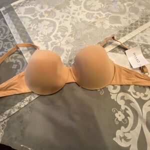 Hanro Allure Nude T-Shirt Bra, Size 38C, NWT